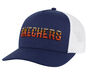 Skechers Textured Logo Trucker Hat, SZÜRKE / SÖTÉTKÉK, large image number 0