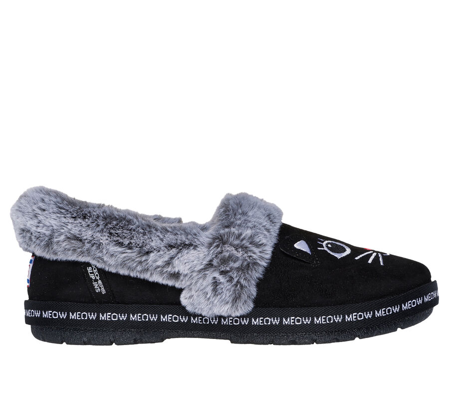 Skechers Slip-ins: BOBS Too Cozy - Meow PJ's, FEKETE, largeimage number 0