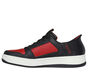 Skechers Slip-ins: Sport Court 92 - Distown, BLACK / RED, large image number 4