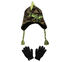Camouflage T-rex Hat and Glove Set, TEREPSZÍN, swatch