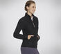 GO LUXE Rib 1/4 Zip, FEKETE, large image number 2