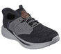 Skechers Slip-ins Relaxed Fit: Slade - Caster, FEKETE / SZÜRKE, large image number 4