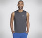 GO DRI Charge Muscle Tank, BLACK / CHARCOAL, large image number 0