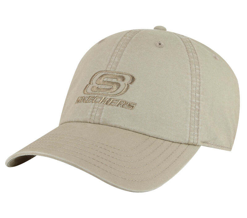 Skechers Washed Dad Hat, TERMÉSZETES, largeimage number 0