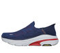 Skechers Slip-ins: Max Cushioning Arch Fit 2.0, SÖTÉTKÉK / PIROS, large image number 3