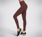 Skechers GO WALK HW Legging, BURGUNDY / BROWN, large image number 2