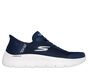 Skechers Slip-ins: GO WALK Flex - Grand Entry, NAVY / WHITE, large image number 0