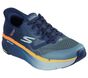 Skechers Slip-ins: Max Cushioning Premier 2.0, SÖTÉTKÉK / NARANCSSÁRGA, large image number 4