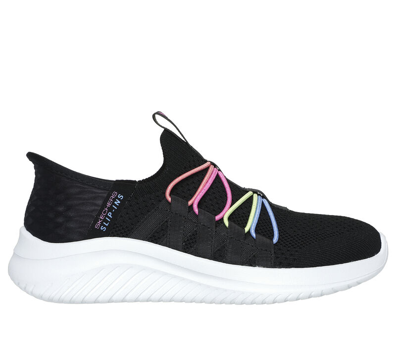 Skechers Slip-ins: Ultra Flex 3.0 - Bungee Fun, FEKETE / MULTI, largeimage number 0