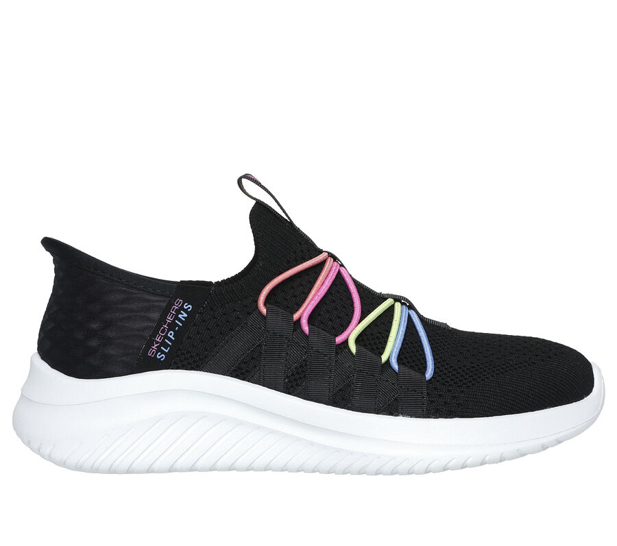 Skechers Slip-ins: Ultra Flex 3.0 - Bungee Fun, BLACK / MULTI, largeimage number 0