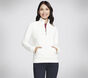 GO LUXE Rib 1/4 Zip, OFF WHITE, large image number 0