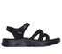 GO WALK FLEX Sandal - Sunshine, FEKETE, swatch