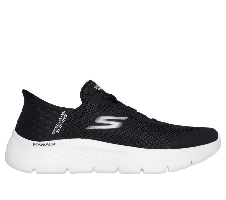 Skechers Slip-ins: GO WALK Flex - Grand Entry, FEKETE / FEHÉR, largeimage number 0