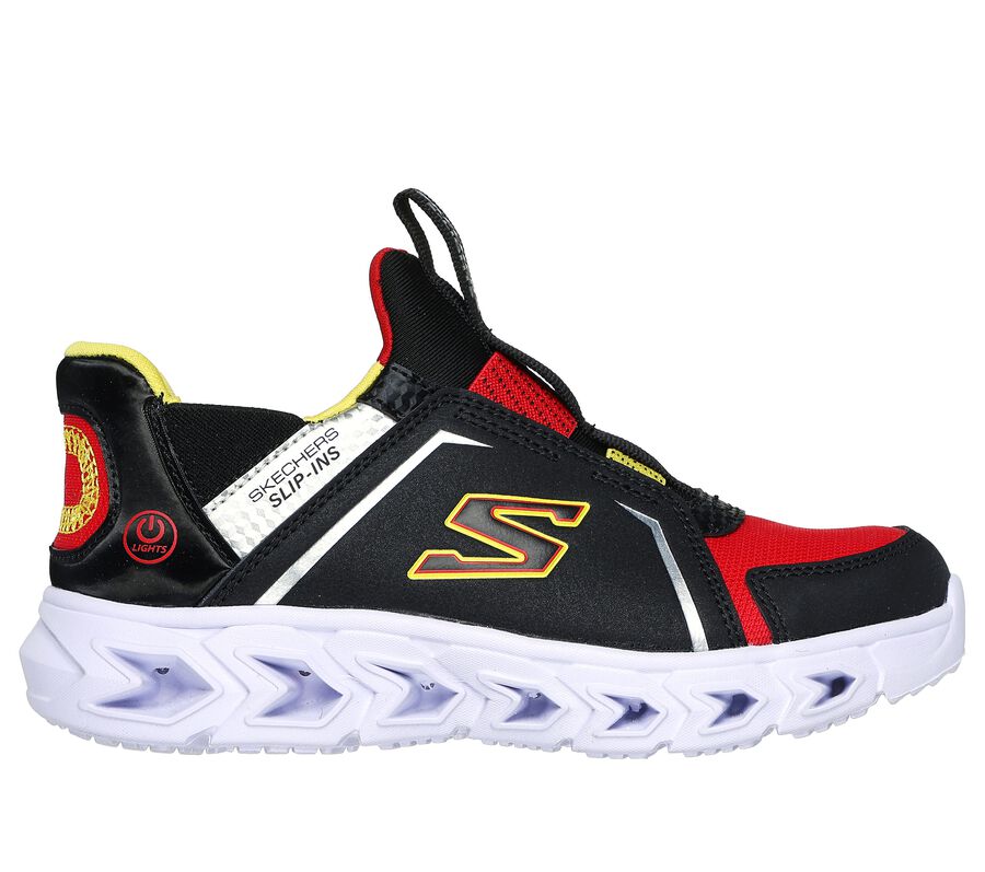 Skechers Slip-ins: Hypno-Flash 2.0 - Vexlux, FEKETE / PIROS, largeimage number 0