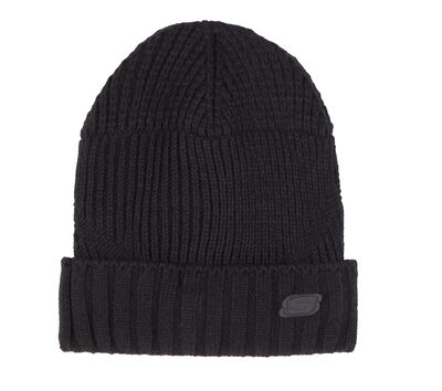 Mixed Rib Knit Beanie