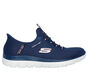 Skechers Slip-ins Waterproof: Summits - Best Choice, SÖTÉTKÉK / KORALL, large image number 0